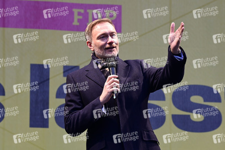 Wahlkampfveranstaltung der FDP in Dresden