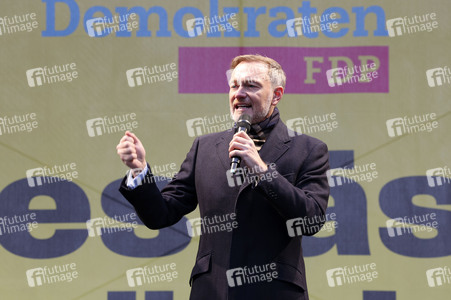 Wahlkampfveranstaltung der FDP in Dresden