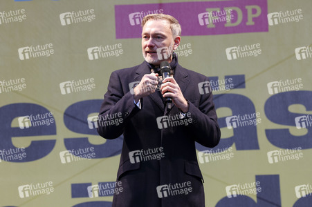Wahlkampfveranstaltung der FDP in Dresden