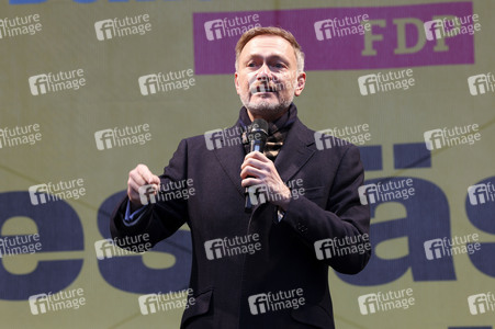 Wahlkampfveranstaltung der FDP in Dresden