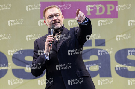 Wahlkampfveranstaltung der FDP in Dresden