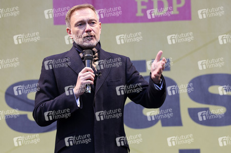 Wahlkampfveranstaltung der FDP in Dresden