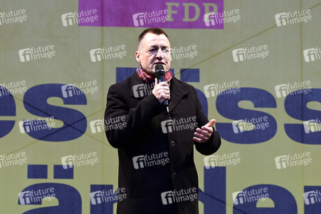 Wahlkampfveranstaltung der FDP in Dresden