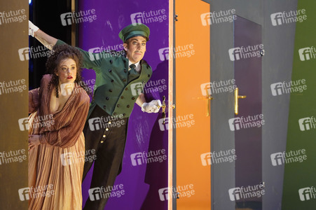 Opernprobe 'Pferd frisst Hut' in Berlin