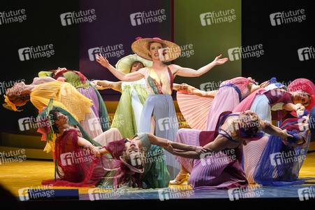 Opernprobe 'Pferd frisst Hut' in Berlin