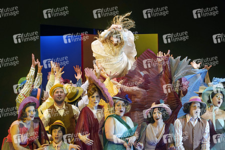 Opernprobe 'Pferd frisst Hut' in Berlin