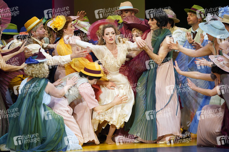 Opernprobe 'Pferd frisst Hut' in Berlin