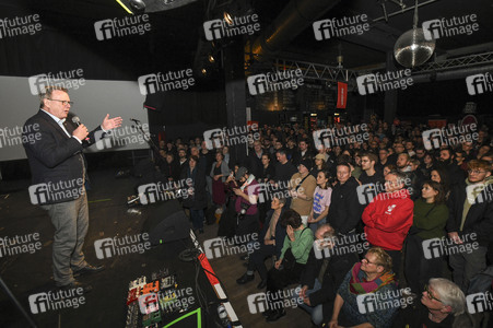 Wahlkampfveranstaltung von Die Linke in Hannover