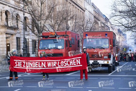 Protest gegen Rechts in Berlin