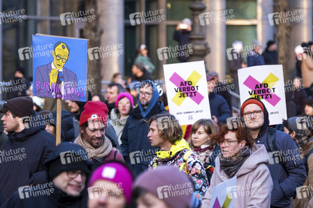 Protest gegen Rechts in Berlin