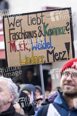 Protest gegen Rechts in Berlin