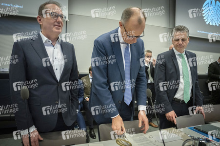 Fraktionssitzung der CDU/CSU-Bundestagsfraktion in Berlin