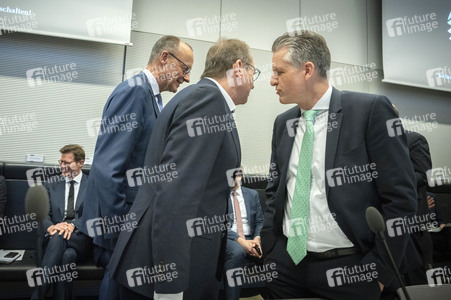 Fraktionssitzung der CDU/CSU-Bundestagsfraktion in Berlin