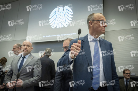 Fraktionssitzung der CDU/CSU-Bundestagsfraktion in Berlin