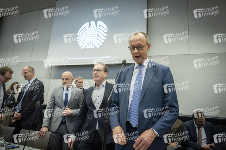 Fraktionssitzung der CDU/CSU-Bundestagsfraktion in Berlin