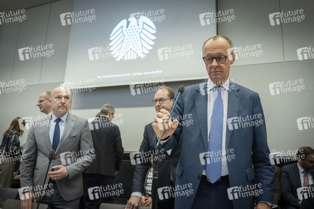 Fraktionssitzung der CDU/CSU-Bundestagsfraktion in Berlin