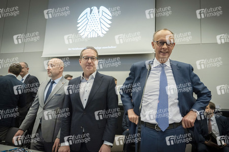 Fraktionssitzung der CDU/CSU-Bundestagsfraktion in Berlin