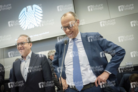 Fraktionssitzung der CDU/CSU-Bundestagsfraktion in Berlin