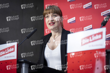 Pressestatement der Partei Die Linke in Berlin