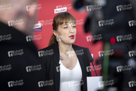 Pressestatement der Partei Die Linke in Berlin