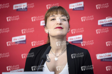 Pressestatement der Partei Die Linke in Berlin