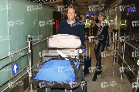 Rückkehr aus dem Dschungel-Camp 2025 auf dem Flughafen Frankfurt am Main