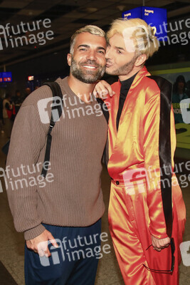 Rückkehr aus dem Dschungel-Camp 2025 auf dem Flughafen Frankfurt am Main