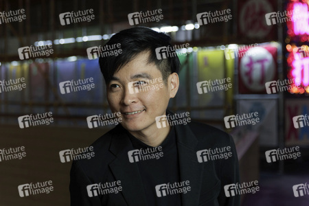 Photoshooting bei Proben zum Bühnenstück 'Startup of Wusheng' in Hongkong