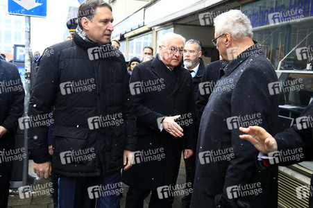 Stilles Gedenken am Ort des mutmaßlichen Anschlags vom 13. Februar in München