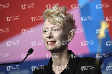 Pressekonferenz mit Tilda Swinton, Berlinale 2025