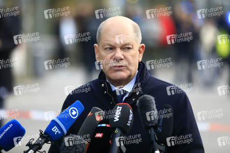 Stilles Gedenken am Ort des mutmaßlichen Anschlags vom 13. Februar in München