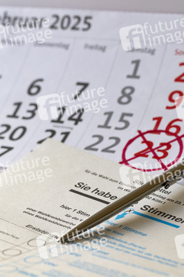 Symbolfoto Briefwahl zur Bundestagswahl