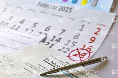 Symbolfoto Briefwahl zur Bundestagswahl