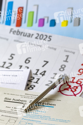 Symbolfoto Briefwahl zur Bundestagswahl