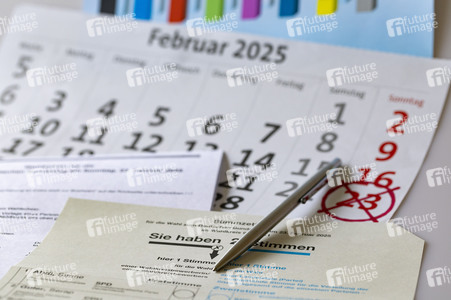 Symbolfoto Briefwahl zur Bundestagswahl