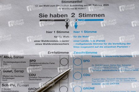Symbolfoto Briefwahl zur Bundestagswahl
