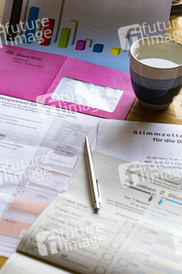 Symbolfoto Briefwahl zur Bundestagswahl