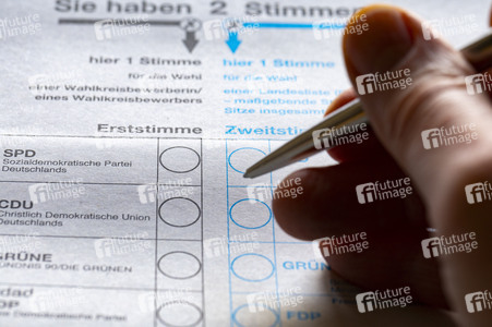Symbolfoto Briefwahl zur Bundestagswahl