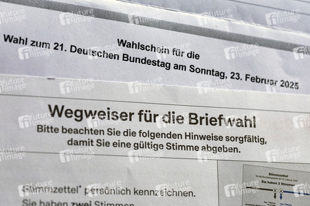 Symbolfoto Briefwahl zur Bundestagswahl