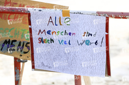 Kundgebung für Demokratie und Vielfalt in Berlin