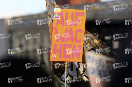 Kundgebung für Demokratie und Vielfalt in Berlin