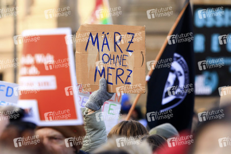 Kundgebung für Demokratie und Vielfalt in Berlin