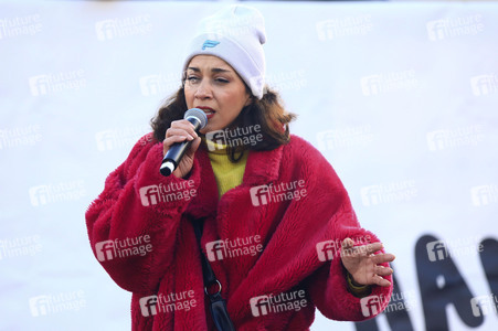 Kundgebung für Demokratie und Vielfalt in Berlin