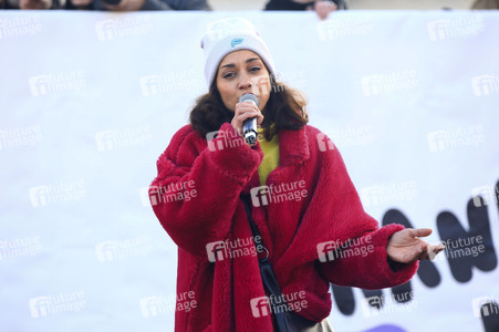 Kundgebung für Demokratie und Vielfalt in Berlin