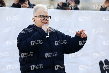 Kundgebung für Demokratie und Vielfalt in Berlin