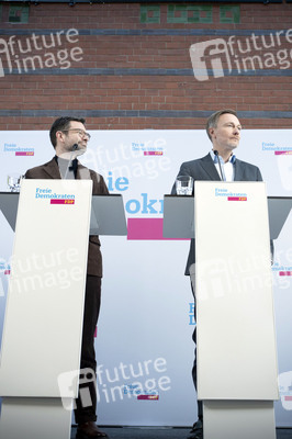 Pressekonferenz nach den Gremiensitzungen der FDP in Berlin