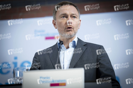 Pressekonferenz nach den Gremiensitzungen der FDP in Berlin