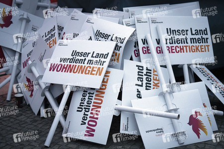 Abschlusskundgebung vom BSW in Berlin