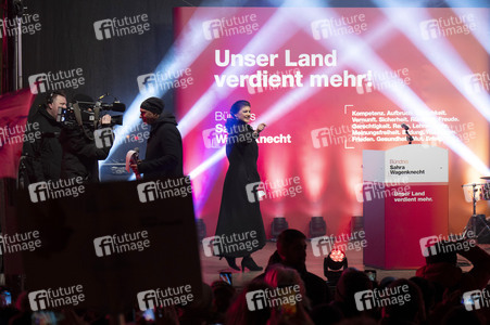 Abschlusskundgebung vom BSW in Berlin