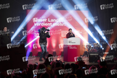 Abschlusskundgebung vom BSW in Berlin